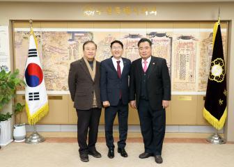 20231206 기독교 총연합회 박재신 목사 차담
