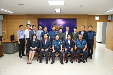 후반기 출범에 따른 의장단 기관방문