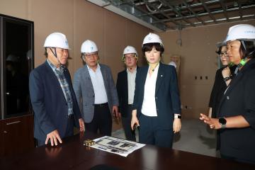 20250904 의회신청사 공사현장 시찰