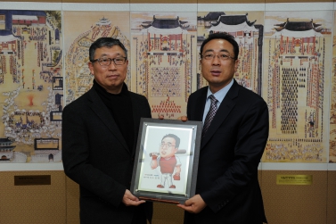 기호일보 정훈영 국장 수원시의회 방문