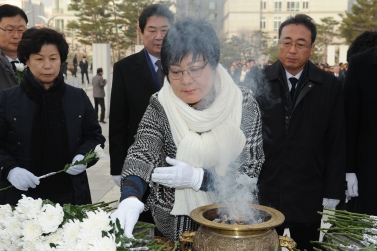 새해맞이 현충탑 참배