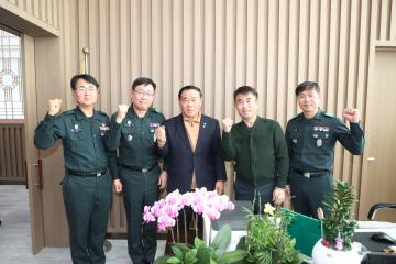 20260114 수원시 예비군 동대장 내방(망포1동 등 4개동)