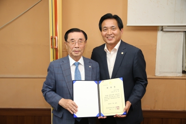 대한노인회 권선구지회 7월 월례회의