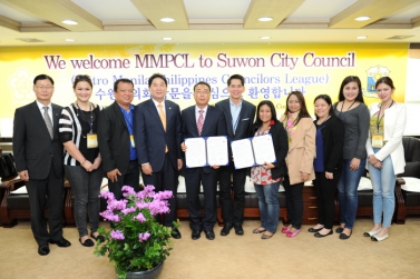 필리핀 대표단 의회 방문