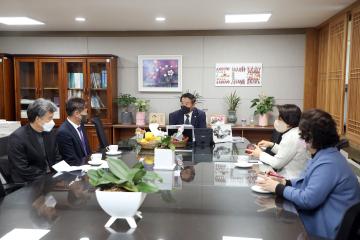 20221114 이재식 부의장 해당 지역구 초,중 학교장 간담회