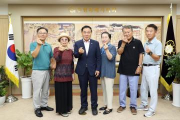 20240829 그라운드 골프 회원 차담