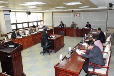 대형공사장 관련 다수민원 조사 특별위원회 회의