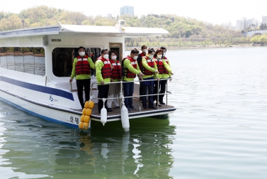 20210414 복지안전위원회 현장방문(광교호수공원)