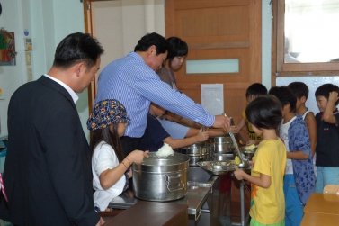 문화복지 급식실태 현장방문