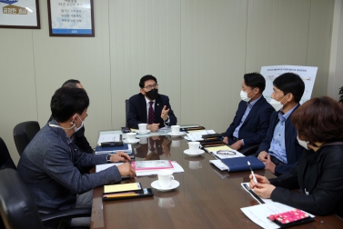 10.19 도매시장 현대화 사업장 현장방문