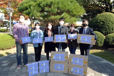 10.23 김영택 의원 더사랑의교회 간식 기증식