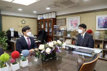 20220216 수원가정법원장 내방