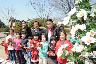 만석공원 나라꽃 무궁화 식목행사3.25