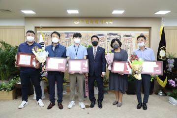 20220908 수원특례시의회 의장 표창 수여식