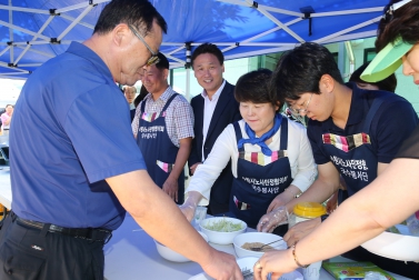 8.17 2018 택시노동자를 위한 사랑의 콩국수