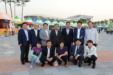 문화복지교육위원회 인천 아시안게임 개막식 관람