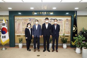 20220620 조석환 의장 건강보험공단 수원동부-서부지사장 내방