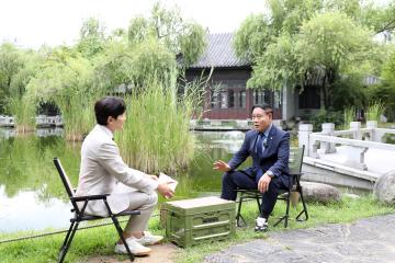 20250828 이재식 의장 SK Btv 수원특례시의회 기획방송 촬영 '브라보의정공감'