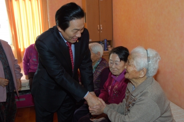 설맞이 복지시설 방문