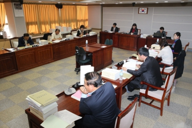 안전교통건설위원회 예산안 예비심사