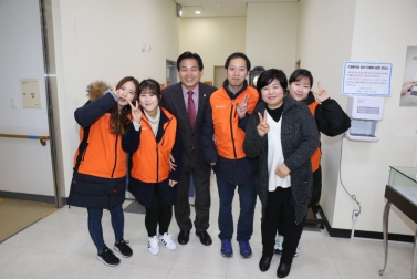 밤밭노인복지회관 설맞이 행사