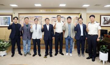 20250708 수원소방서장 내방