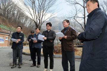 20250319 보건복지위원회 현장방문(봉화군 청량산캠핑장)