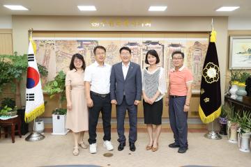 20230814 마을만들기 협의회 김원진 회장 차담