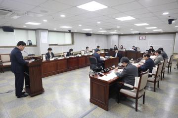 20240219 문화체육교육위원회 행정사무감사 시정 및 요구사항 추진계획 청취