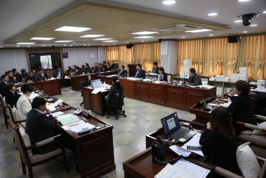 11.21 교통건설체육위원회 2019년도 행정사무감사