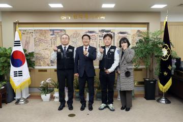 20221130 교통봉사대 김은진 사무장 등