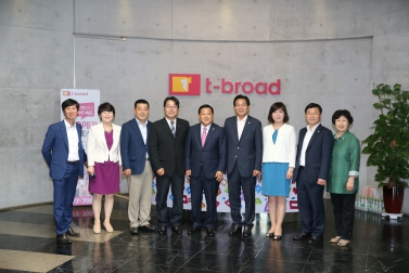  후반기 출범에 따른 의장단 기관방문 