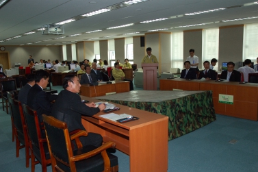 의장단 을지연습장 방문 격려품 전달