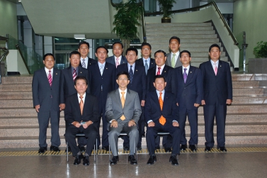 김문수 경기지사 수원시의회 방문