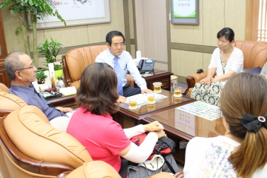 화장장 건립반대비대위 면담