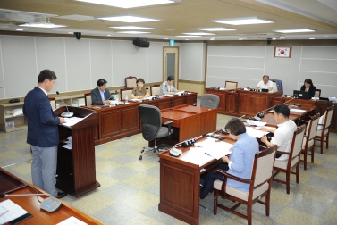 8.7 기획경제위원회 조례안 사전설명회