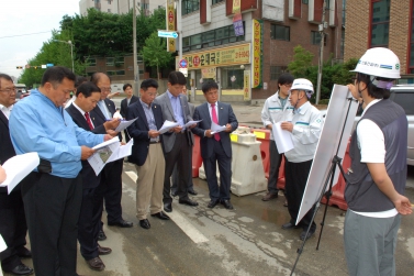 제282회 임시회 기간중 현장방문