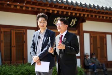 20230419 김기정 의장 뉴스핌 야외 인터뷰