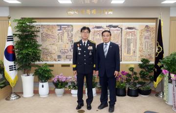 20240715 수원남부소방서장 내방