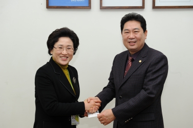 설맞이 사회복지시설 방문