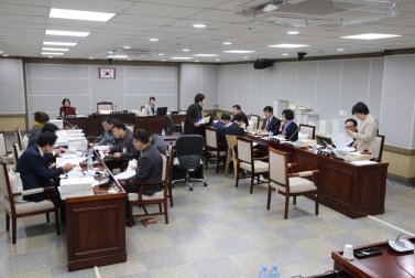  문화복지교육위원회 예산안심사 