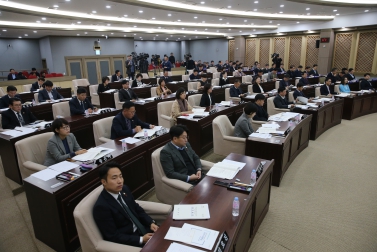 제340회 수원시의회 제2차정례회 제1차 본회의