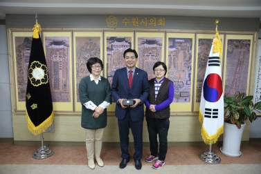 허연숙 부의장님실 내방