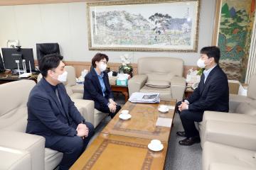 20220106 신년맞이 조석환 의장 주요 언론사 방문