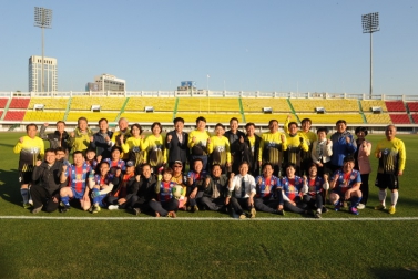 수원시의회, 전주시의회와 친선 축구경기 개최