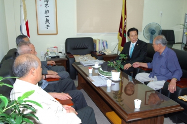 수원노인회 팔달구지회 방문