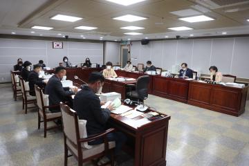 20221014 도시환경위원회 2021 회계연도 일반 및 특별회계 예비비 지출 승인안 예비심사