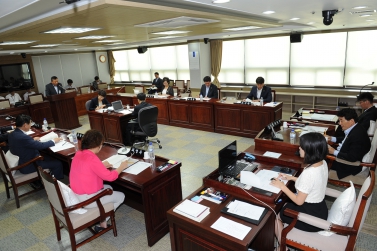 도시환경위원회 주요 업무보고 청취