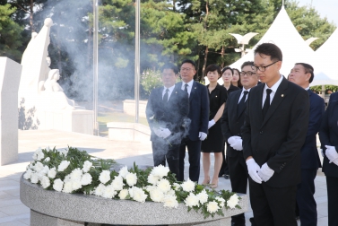 8.15 제73주년 광복절 현충탑 참배