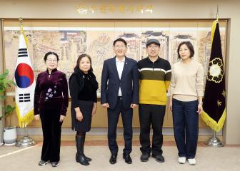 20231130 장안구 동아리 회장단 차담